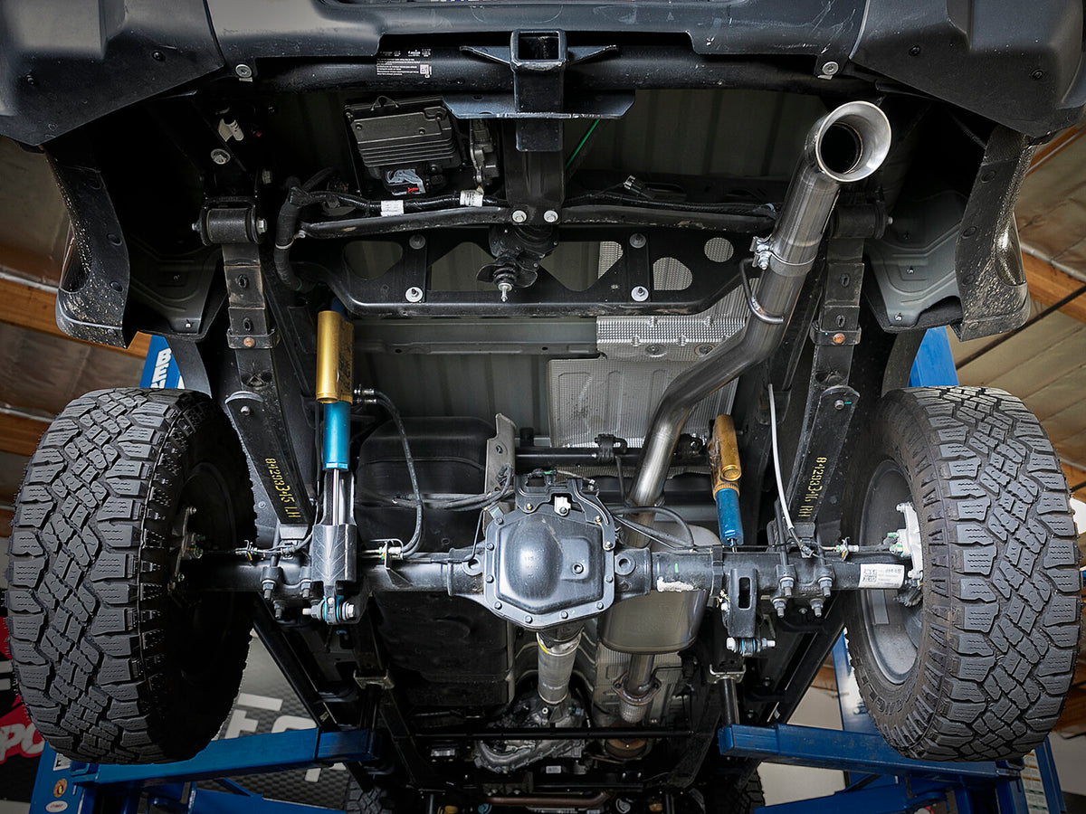 Mach Force-Xp 3 Inch 409 Stainless Cat-Back Hi-Tuck Exhaust System w/ Tip GM Colorado/Canyon 15-22 L4-2.5L/V6-3.6L aFe Power-7