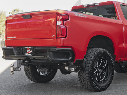 Apollo GT Series 3 Inch 409 Stainless Steel Cat-Back Exhaust System w/ Tip GM Silverado/Sierra 1500 19-26 V6-4.3L/V8-5.3L aFe Power-10