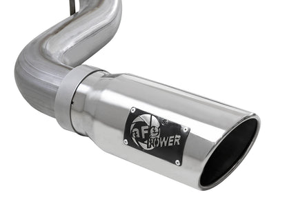 Apollo GT Series 3 Inch 409 Stainless Steel Cat-Back Exhaust System w/ Tip GM Silverado/Sierra 1500 19-26 V6-4.3L/V8-5.3L aFe Power-1