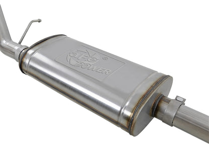 Apollo GT Series 3 Inch 409 Stainless Steel Cat-Back Exhaust System w/ Tip GM Silverado/Sierra 1500 19-26 V6-4.3L/V8-5.3L aFe Power-2