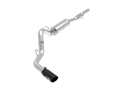 Apollo GT Series 4 Inch 409 Stainless Steel Cat-Back Exhaust System w/ Tip GM Silverado/Sierra 1500 14-18 V8-6.2L aFe Power-8