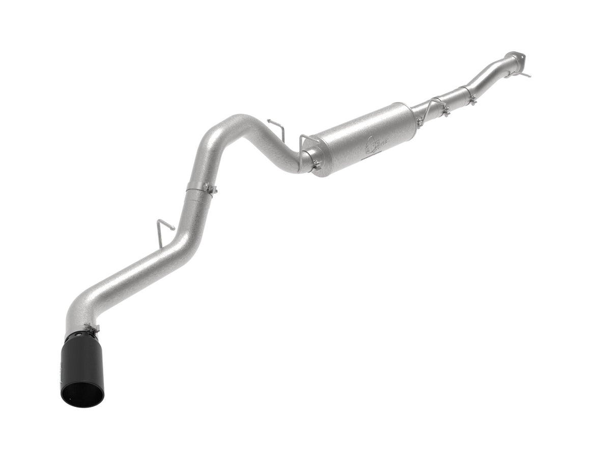 Apollo GT Series 4 Inch 409 Stainless Steel Cat-Back Exhaust System w/ Tip GM 2500/3500HD 20-26 V8-6.6L L8T 149.4-159 Inch Wheelbase aFe Power-2