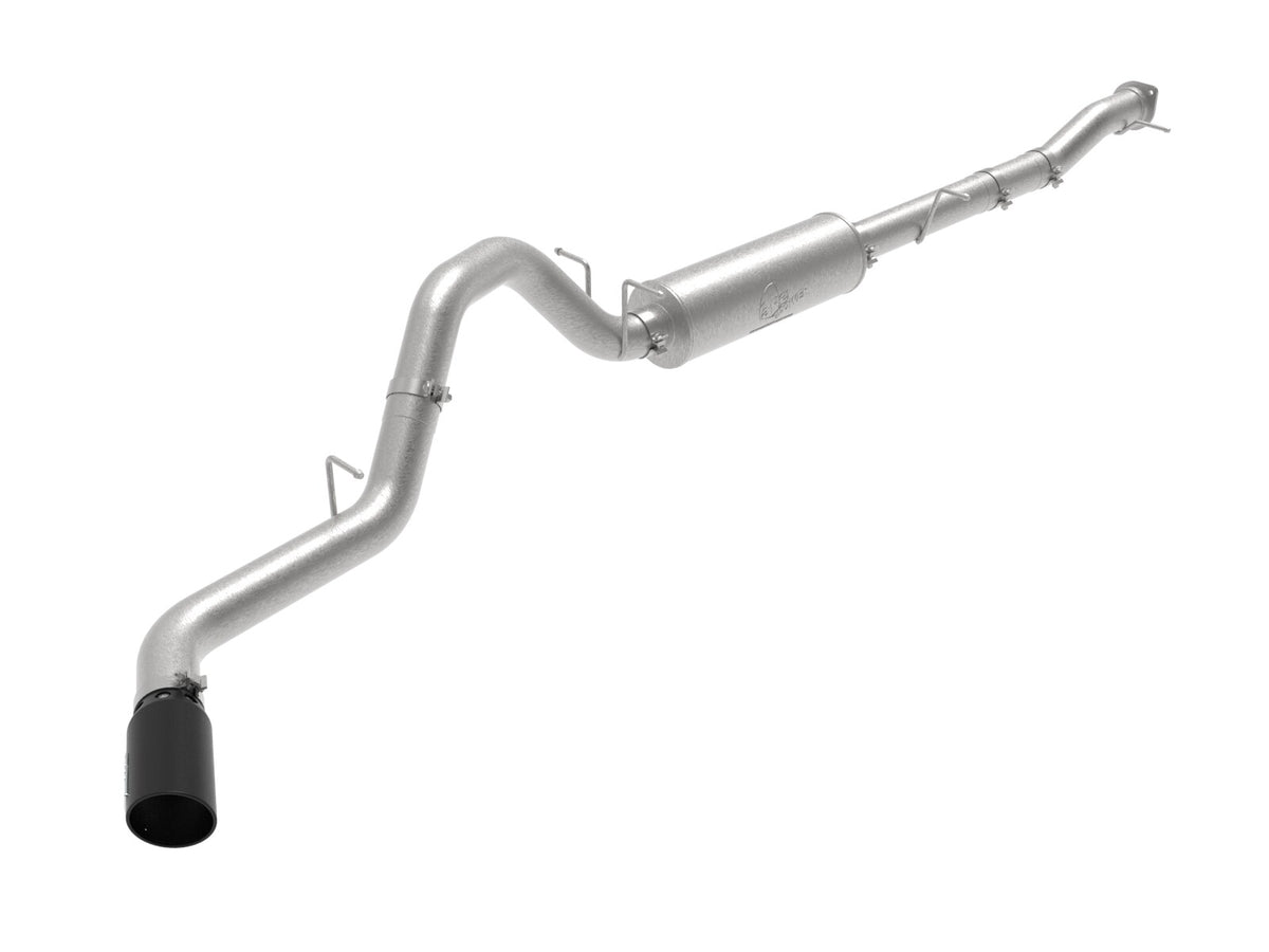 Apollo GT Series 4 Inch 409 Stainless Steel Cat-Back Exhaust System w/ Tip GM 2500/3500HD 20-26 V8-6.6L L8T 141.5-172 Inch Wheelbase aFe Power-2