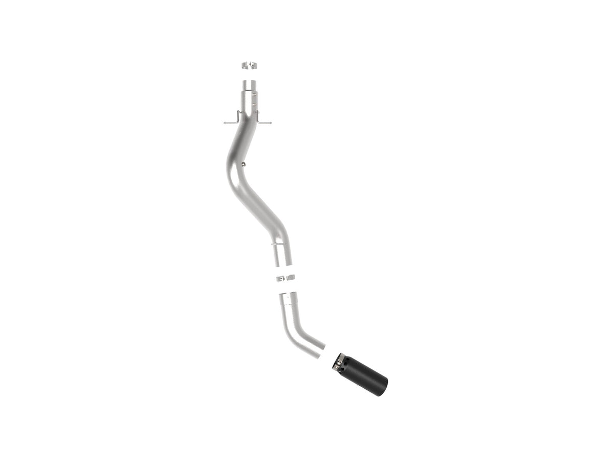 Large Bore-HD 5 Inch 409 Stainless Steel Dpf-Back Exhaust System w/ Tip GM Diesel Trucks 20-23 V8-6.6L (td) L5P aFe Power-8