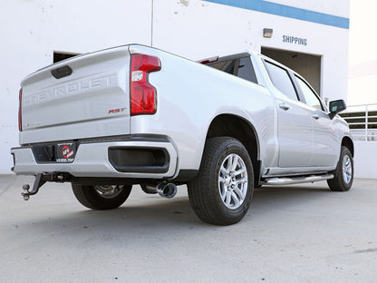 Large Bore-HD 3 Inch 409 Stainless Steel Dpf-Back Exhaust System w/ Tip GM Trucks 20-22 L6-3.0L (td) LM2 aFe Power-4