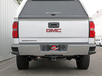 Apollo GT Series 3 Inch Cat-Back Exhaust System w/ Dual Rear Exit w/ Tips GM Trucks 09-18 V6-4.3L/V8-4.8/5.3L aFe Power-12