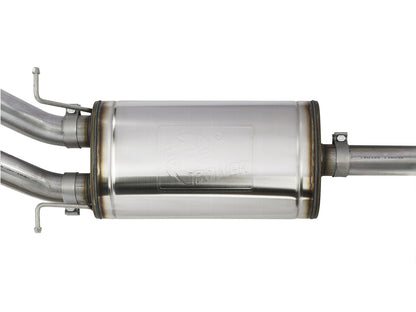 Apollo GT Series 3 Inch Cat-Back Exhaust System w/ Dual Rear Exit w/ Tips GM Trucks 09-18 V6-4.3L/V8-4.8/5.3L aFe Power-2