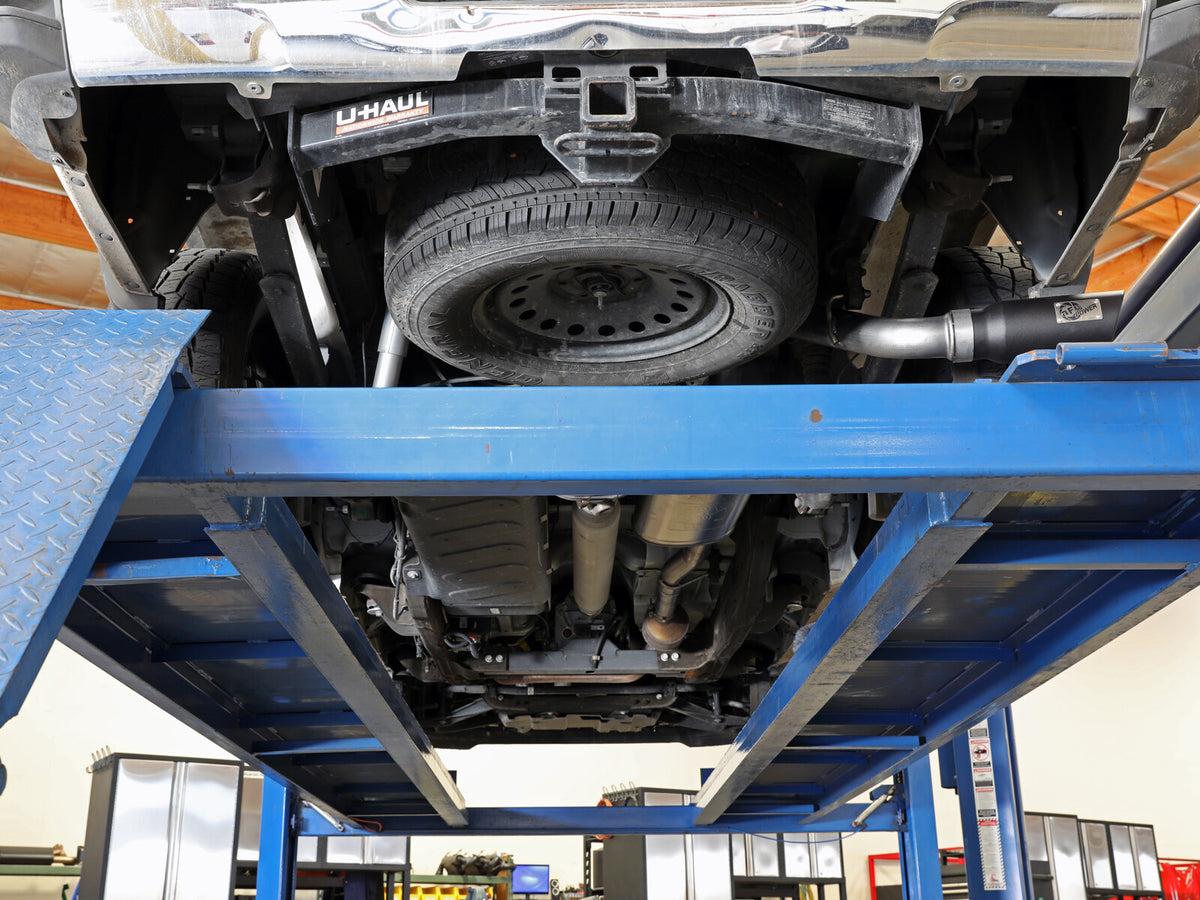 Apollo GT Series 3 Inch 409 Stainless Steel Cat-Back Exhaust System w/ Tip GM Trucks 09-18 V6-4.3L/V8-4.8/5.3L aFe Power-13