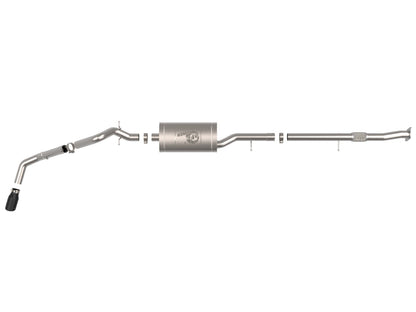 Apollo GT Series 3 Inch 409 Stainless Steel Cat-Back Exhaust System w/ Tip GM Colorado/Canyon 23-26 L4-2.7L (t) aFe Power-6