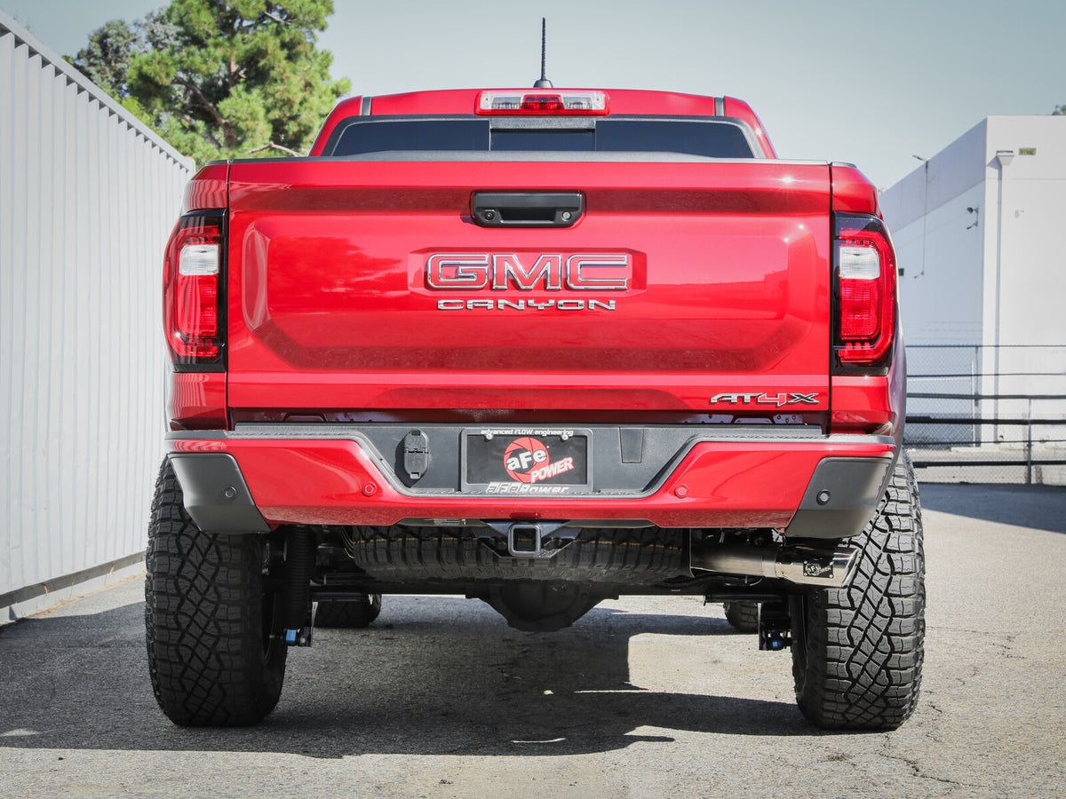 Apollo GT Series 3 Inch 409 Stainless Steel Cat-Back Exhaust System w/ Tip GM Colorado/Canyon 23-26 L4-2.7L (t) aFe Power-3