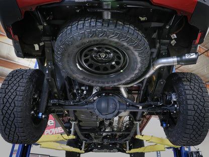 Apollo GT Series 3 Inch 409 Stainless Steel Cat-Back Exhaust System w/ Tip GM Colorado/Canyon 23-26 L4-2.7L (t) aFe Power-4