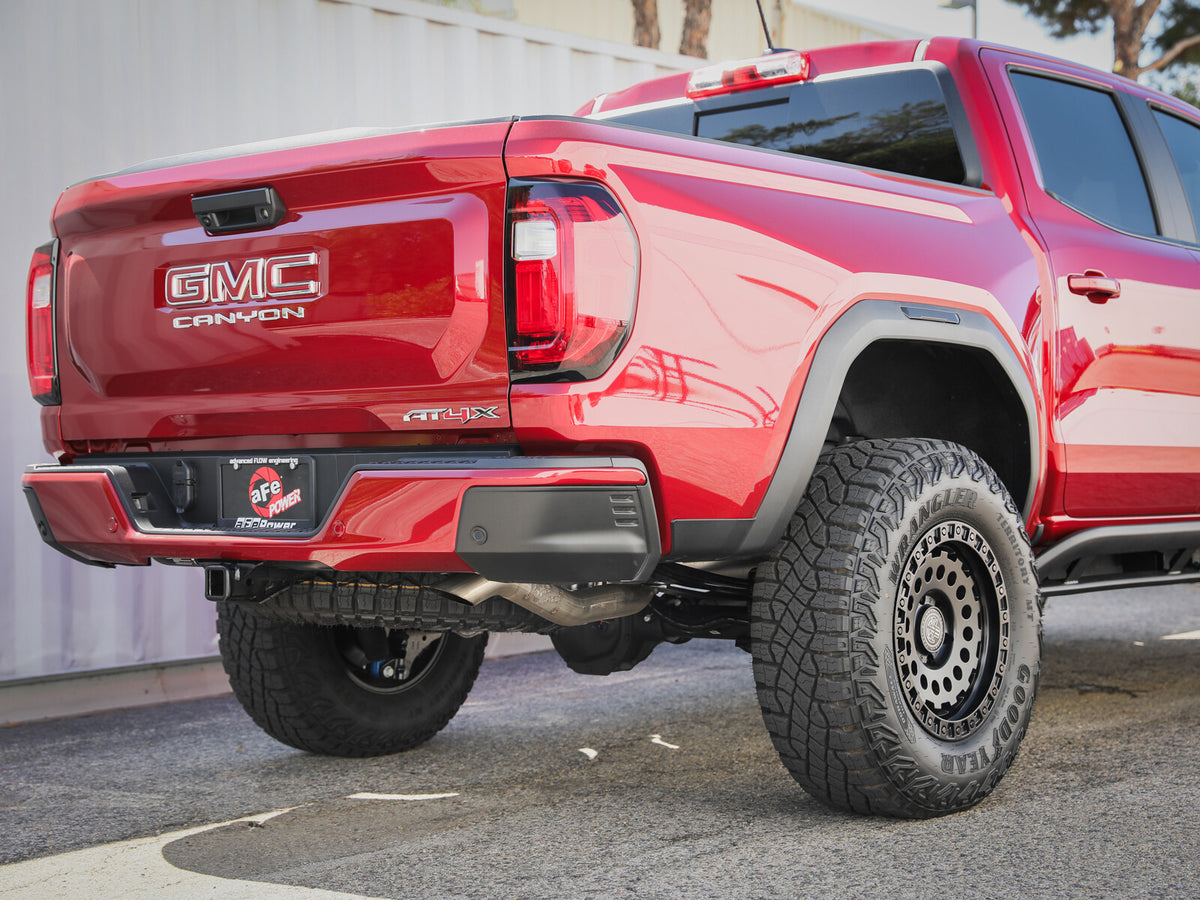 Apollo GT Series 3 Inch 409 Stainless Steel Cat-Back Hi-Tuck Exhaust System GM Colorado/Canyon 23-26 L4-2.7L (t) aFe Power-2