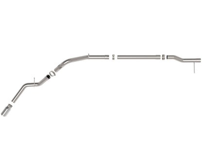 Large Bore-HD 3 Inch 409 Stainless Steel Dpf-Back Exhaust System w/ Tip GM Trucks 23-26 L6-3.0L (td) LZ0 aFe Power-2