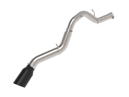 Large Bore-HD 5 Inch 409 Stainless Steel Dpf-Back Exhaust System w/ Tip GM Diesel Trucks 24-26 V8-6.6L (td) L5P aFe Power-4