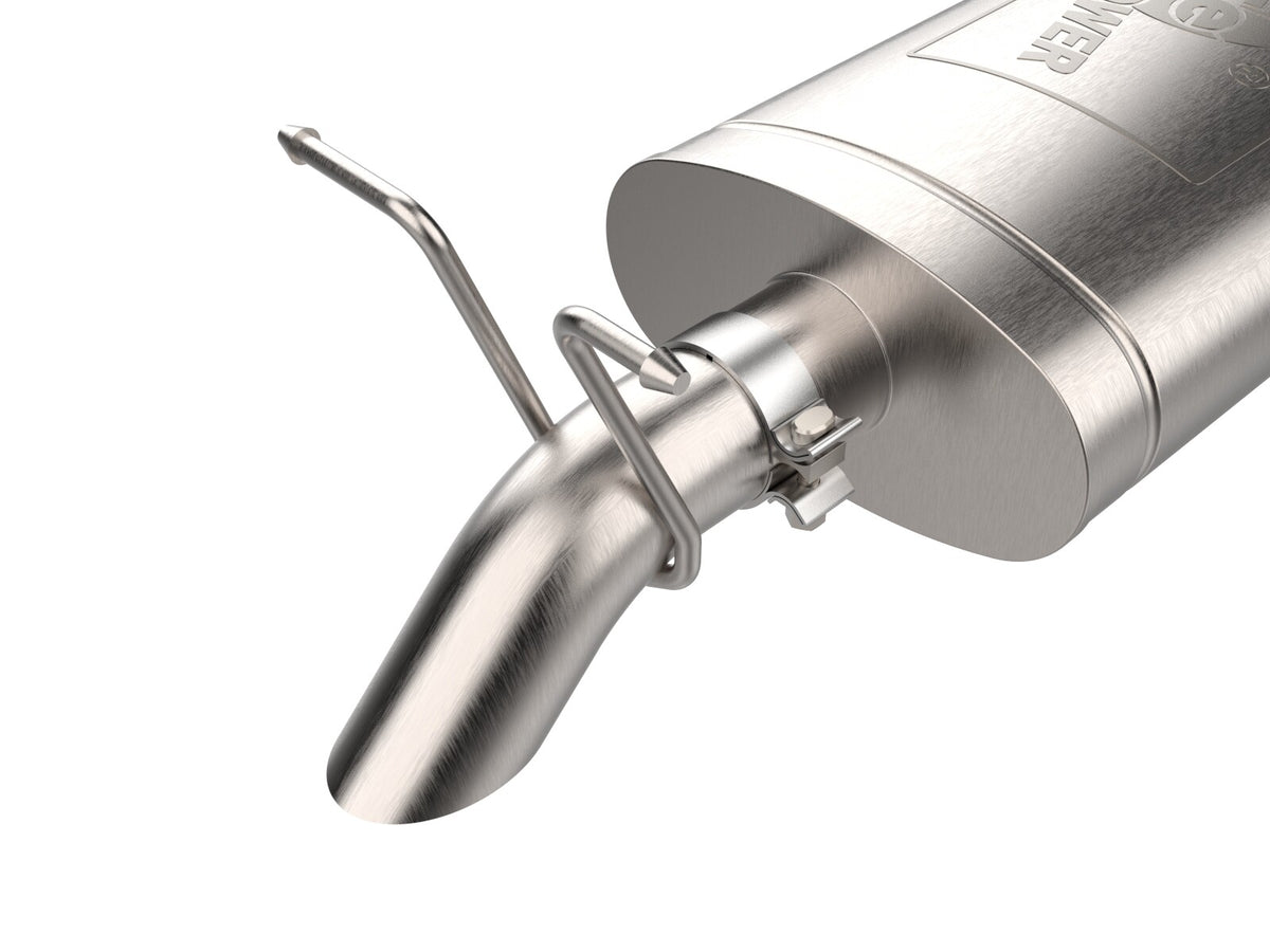 Rock Basher 3 Inch 409 Stainless Steel Cat-Back Hi-Tuck Exhaust System GM Canyon/Colorado 23-26 L4-2.7L (t) aFe Power-1