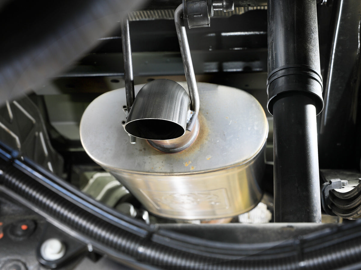 Rock Basher 3 Inch 409 Stainless Steel Cat-Back Hi-Tuck Exhaust System GM Canyon/Colorado 23-26 L4-2.7L (t) aFe Power-4