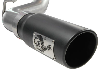Mach Force-Xp 3 Inch 409 Stainless Steel Cat-Back Exhaust System Toyota Tacoma 05-12 V6-4.0L aFe Power-4