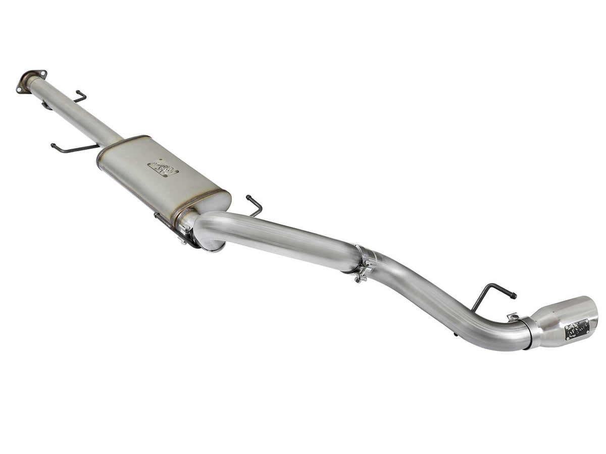 Mach Force-Xp 3 Inch 409 Stainless Steel Cat-Back Exhaust System w/Polished Tip Toyota Fj Cruiser 07-18 V6-4.0L aFe Power-1