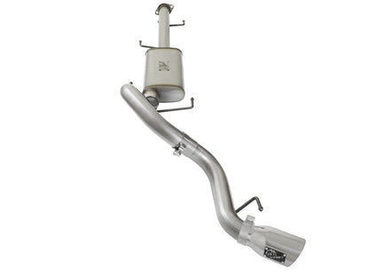 Mach Force-Xp 3 Inch 409 Stainless Steel Cat-Back Exhaust System w/Polished Tip Toyota Fj Cruiser 07-18 V6-4.0L aFe Power-2