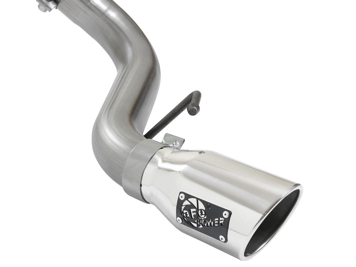 Mach Force-Xp 3 Inch 409 Stainless Steel Cat-Back Exhaust System w/Polished Tip Toyota Fj Cruiser 07-18 V6-4.0L aFe Power-4