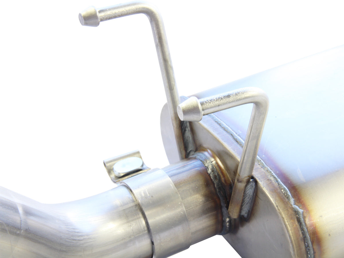 Mach Force-Xp 2-1/2 Inch 409 Stainless Steel Cat-Back Exhaust System Toyota Tacoma 99-04 L4-2.4/2.7L aFe Power-1