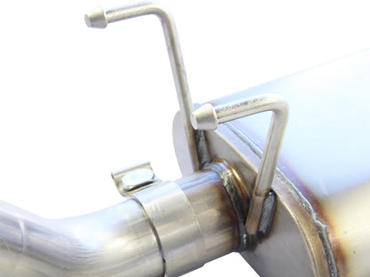 Mach Force-Xp 2-1/2 Inch 409 Stainless Steel Cat-Back Exhaust System Toyota Tacoma 99-04 L4-2.4/2.7L aFe Power-1
