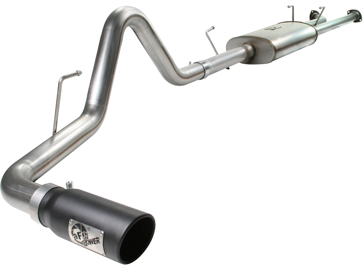 Mach Force-Xp 3 Inch 409 Stainless Steel Cat-Back Exhaust System w/ Tip Toyota Tundra 07-09 V8-5.7L aFe Power-6