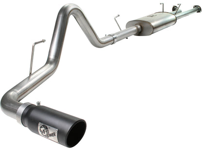 Mach Force-Xp 3 Inch 409 Stainless Steel Cat-Back Exhaust System w/ Tip Toyota Tundra 07-09 V8-5.7L aFe Power-6