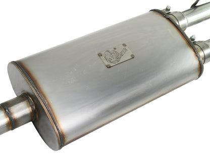 Mach Force-Xp 3 Inch 409 Stainless Steel Cat-Back Exhaust System w/ Tip Toyota Tundra 07-09 V8-5.7L aFe Power-10