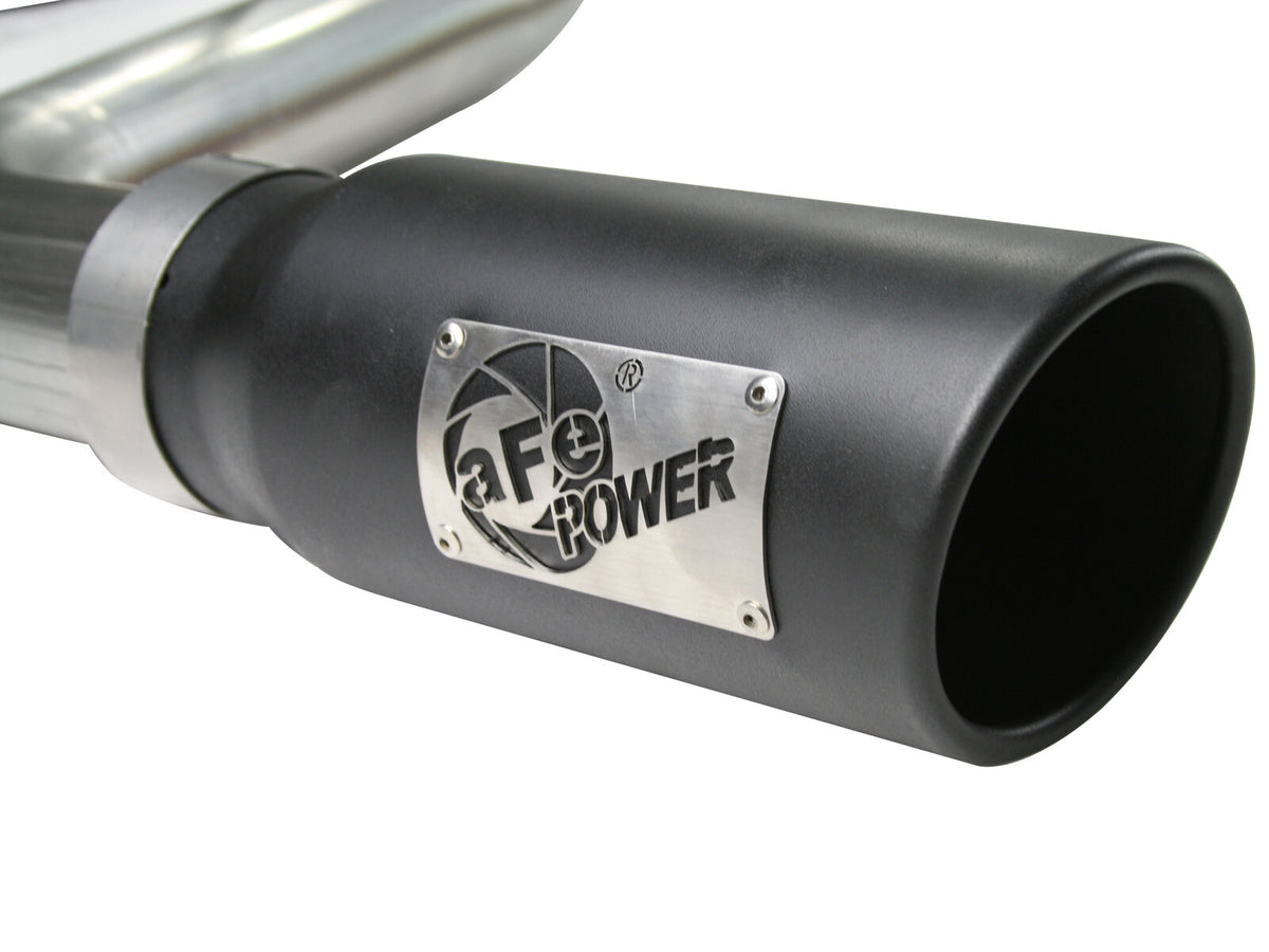 Mach Force-Xp 3 Inch 409 Stainless Steel Cat-Back Exhaust System w/ Tip Toyota Tundra 07-09 V8-5.7L aFe Power-11