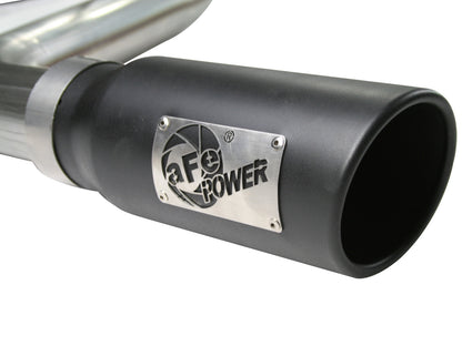 Mach Force-Xp 3 Inch 409 Stainless Steel Cat-Back Exhaust System w/ Tip Toyota Tundra 07-09 V8-5.7L aFe Power-11