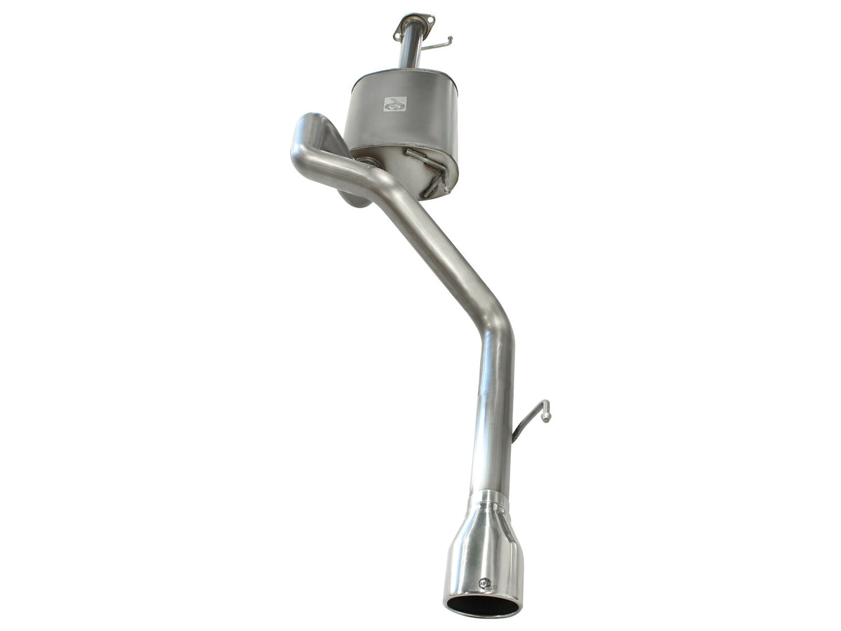 Mach Force-Xp 2-1/2 Inch 409 Stainless Steel Cat-Back Exhaust System w/Polished Tip Lexus Gx 470 05-09 V8-4.7L aFe Power-1