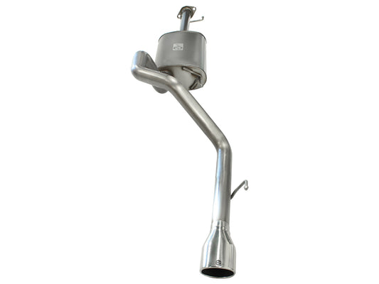Mach Force-Xp 2-1/2 Inch 409 Stainless Steel Cat-Back Exhaust System w/Polished Tip Lexus Gx 470 05-09 V8-4.7L aFe Power-1