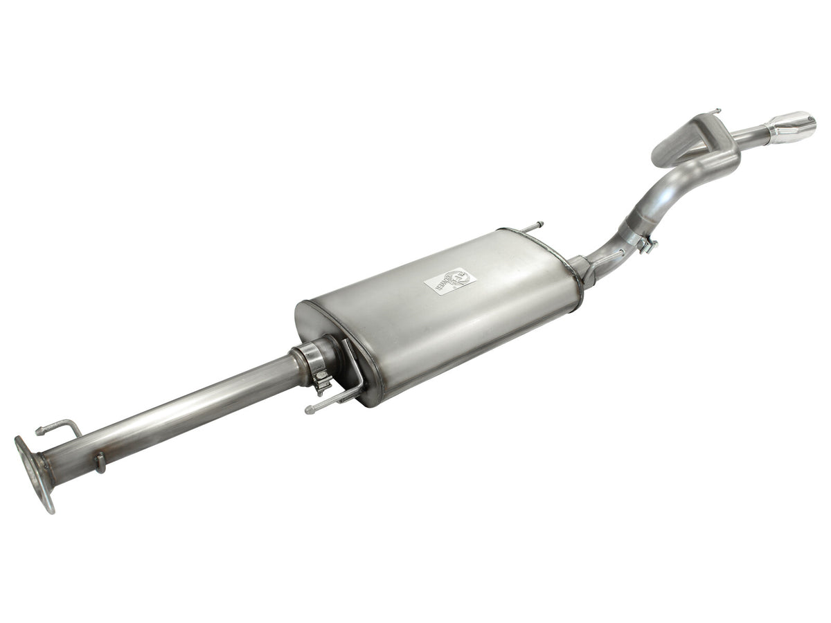 Mach Force-Xp 2-1/2 Inch 409 Stainless Steel Cat-Back Exhaust System w/Polished Tip Lexus Gx 470 05-09 V8-4.7L aFe Power-2