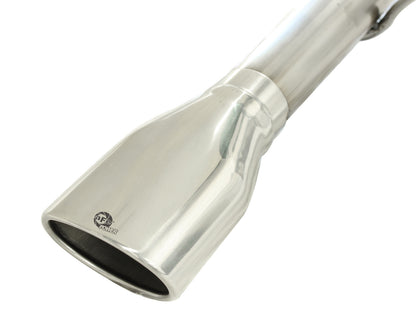 Mach Force-Xp 2-1/2 Inch 409 Stainless Steel Cat-Back Exhaust System w/Polished Tip Lexus Gx 470 05-09 V8-4.7L aFe Power-3