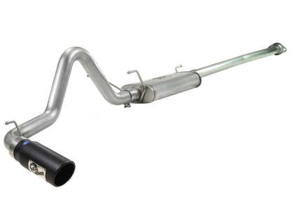 Mach Force-Xp 2-1/2 Inch 409 Stainless Steel Cat-Back Exhaust System w/ Tip Toyota Tacoma 13-15 V6-4.0L aFe Power-6