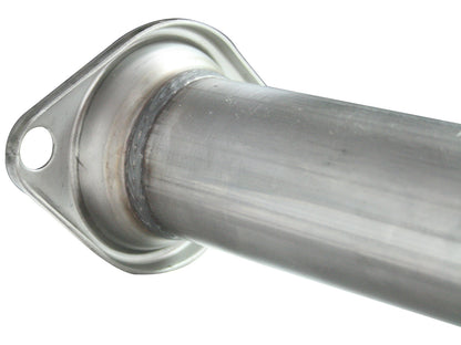 Mach Force-Xp 2-1/2 Inch 409 Stainless Steel Cat-Back Exhaust System w/ Tip Toyota Tacoma 13-15 V6-4.0L aFe Power-1