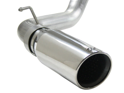 Mach Force-Xp 2-1/2 Inch 409 Stainless Steel Cat-Back Exhaust System w/ Tip Toyota Tacoma 13-15 V6-4.0L aFe Power-5