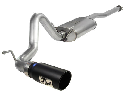 Mach Force-Xp 3 Inch 409 Stainless Steel Cat-Back Exhaust System w/ Tip Toyota Tacoma 13-15 V6-4.0L aFe Power-5