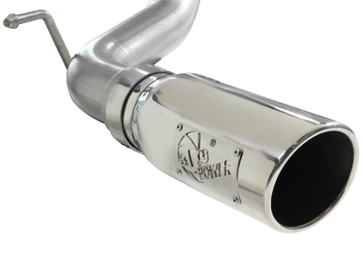 Mach Force-Xp 3 Inch 409 Stainless Steel Cat-Back Exhaust System w/ Tip Toyota Tacoma 13-15 V6-4.0L aFe Power-4