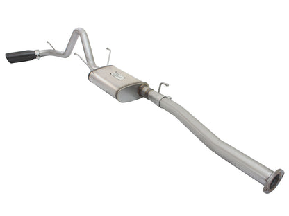 Mach Force-Xp 2-1/2 Inch 409 Stainless Steel Cat-Back Exhaust System w/ Tip Toyota Tacoma 13-15 L4-2.7L aFe Power-8