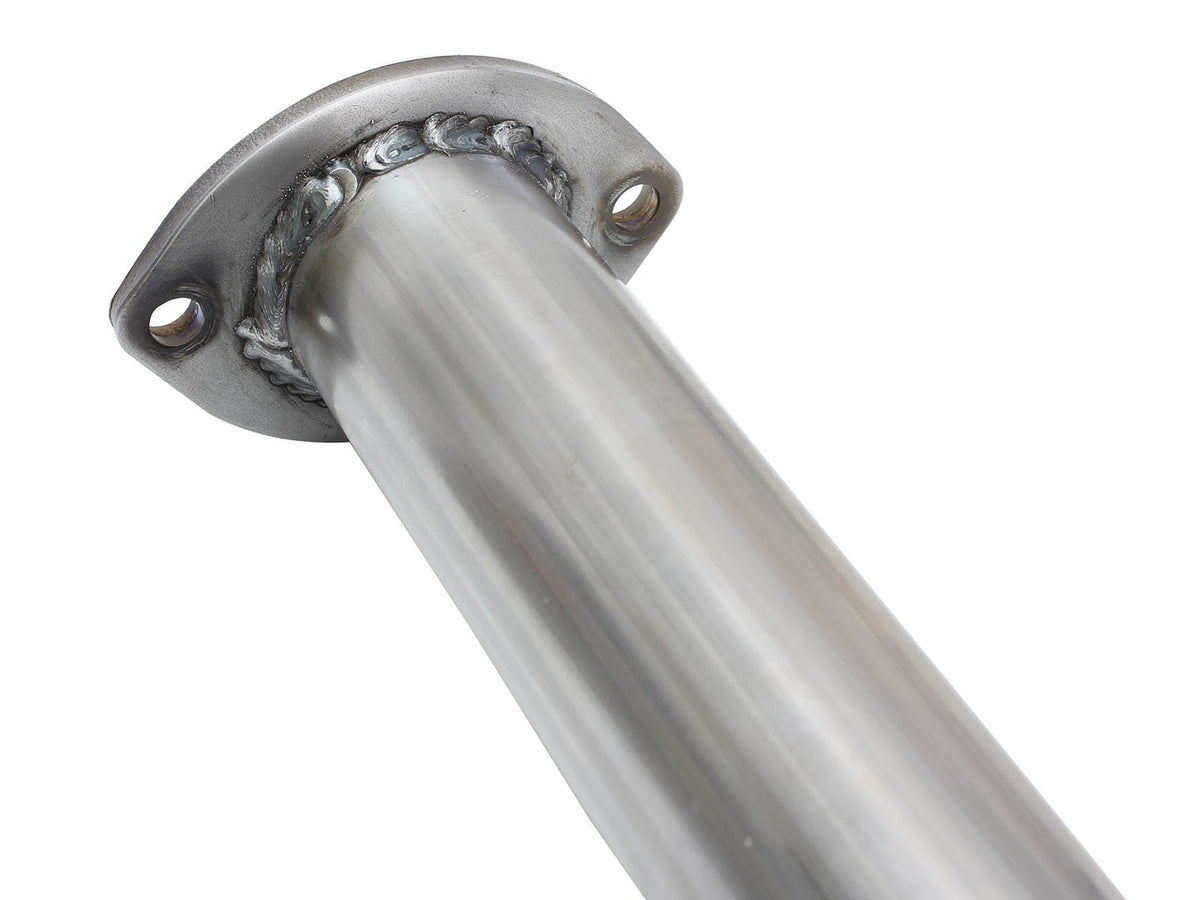 Mach Force-Xp 2-1/2 Inch 409 Stainless Steel Cat-Back Exhaust System w/ Tip Toyota Tacoma 13-15 L4-2.7L aFe Power-5