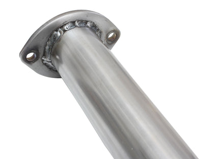 Mach Force-Xp 2-1/2 Inch 409 Stainless Steel Cat-Back Exhaust System w/ Tip Toyota Tacoma 13-15 L4-2.7L aFe Power-5