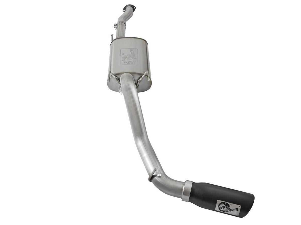 Mach Force-Xp 3 Inch 409 Stainless Steel Cat-Back Exhaust System w/ Tip Toyota Tacoma 16-23 V6-3.5L aFe Power-9