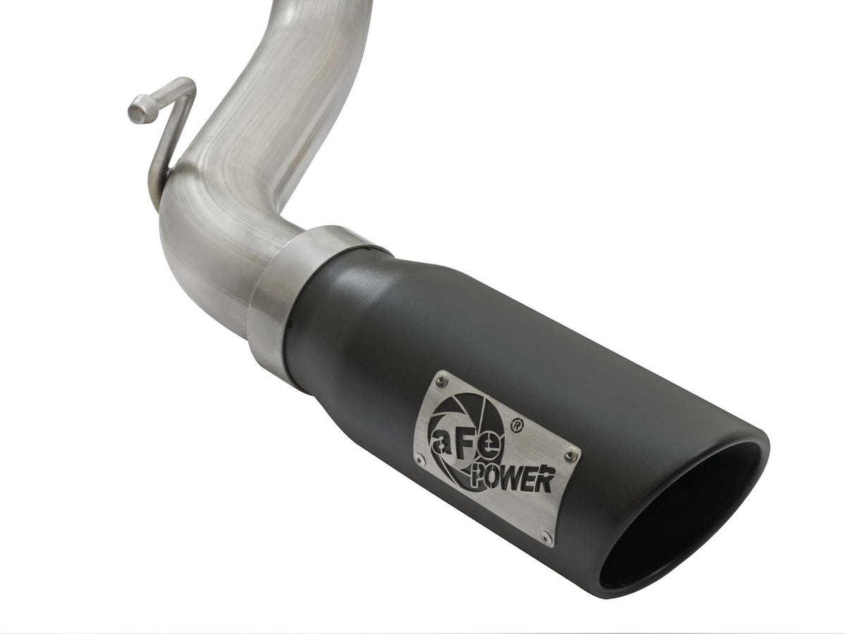 Mach Force-Xp 3 Inch 409 Stainless Steel Cat-Back Exhaust System w/ Tip Toyota Tacoma 16-23 V6-3.5L aFe Power-11