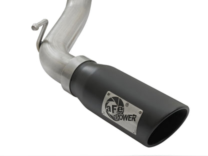 Mach Force-Xp 3 Inch 409 Stainless Steel Cat-Back Exhaust System w/ Tip Toyota Tacoma 16-23 V6-3.5L aFe Power-11