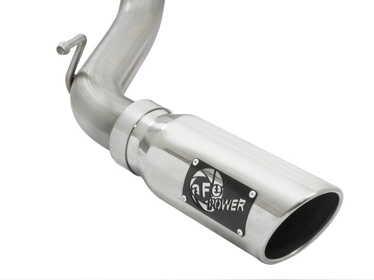 Mach Force-Xp 3 Inch 409 Stainless Steel Cat-Back Exhaust System w/ Tip Toyota Tacoma 16-23 V6-3.5L aFe Power-3