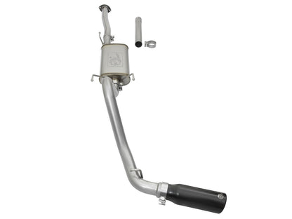 Mach Force-Xp 2-1/2 Inch 409 Stainless Steel Cat-Back Exhaust System w/ Tip Toyota Tacoma 05-12 L4-2.7L aFe Power-9