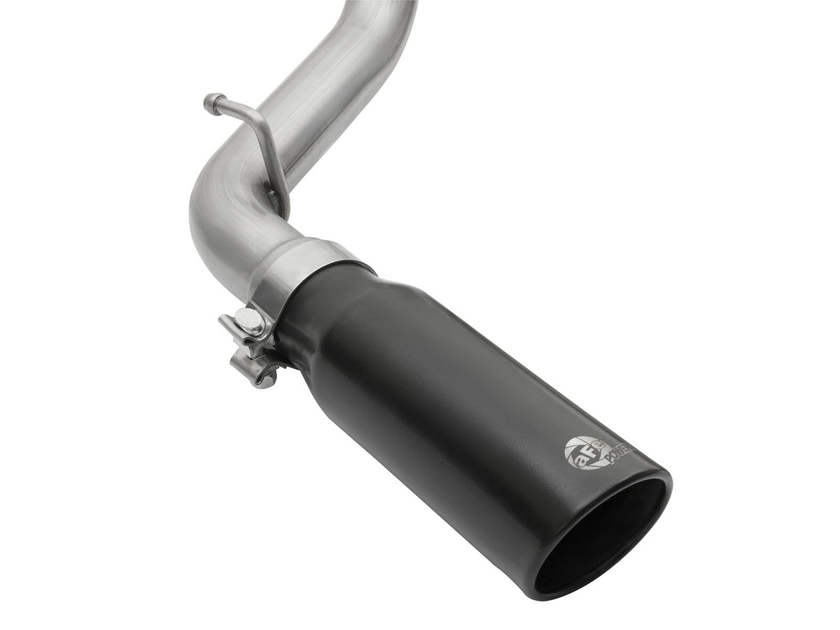 Mach Force-Xp 2-1/2 Inch 409 Stainless Steel Cat-Back Exhaust System w/ Tip Toyota Tacoma 05-12 L4-2.7L aFe Power-11