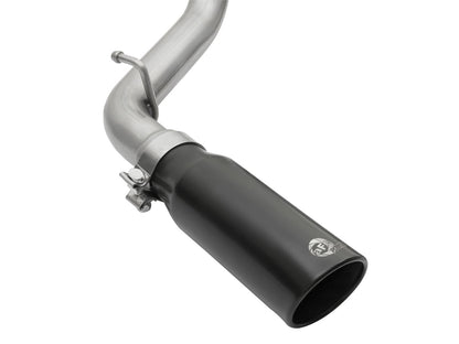 Mach Force-Xp 2-1/2 Inch 409 Stainless Steel Cat-Back Exhaust System w/ Tip Toyota Tacoma 05-12 L4-2.7L aFe Power-11